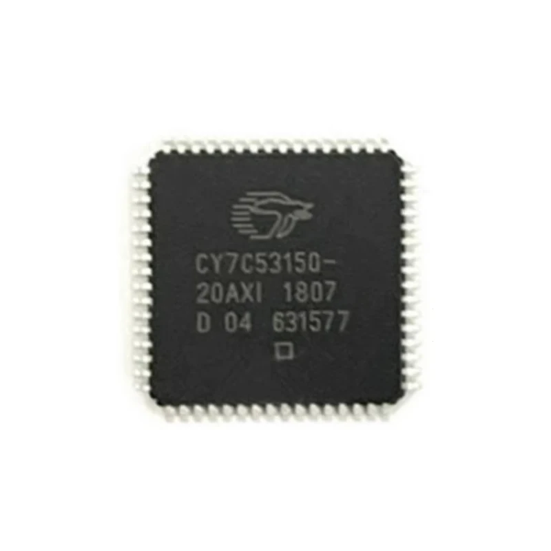 Original stock CY7C53150-20AXI packaged LQFP-64 microcontroller network processor IC chip CY7C53150-20AXI