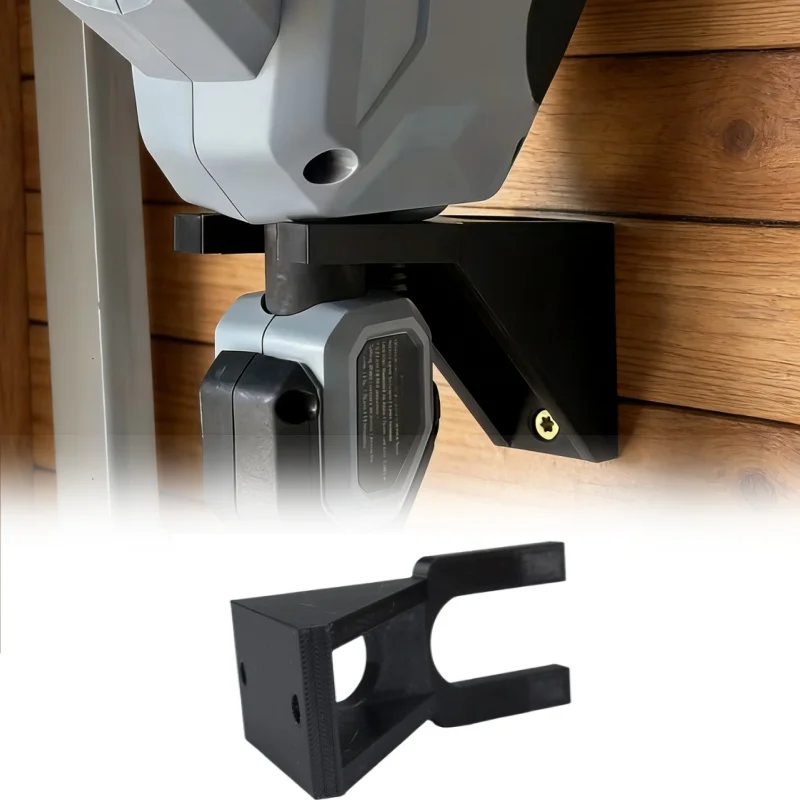 1pc Simple Wall Hanging Brackets for EGO, RYOBI, RIGID Trimming Machines and Lawn Mowers Workshops Garages Storage Holders