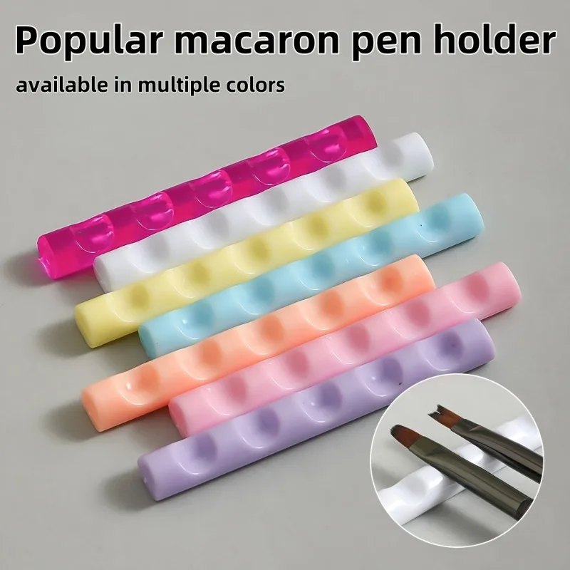Heavy-Duty Transparent Multi-Slot Organizer with Lid-like for Nail Polish Tools, Nail Studio Display, Salon