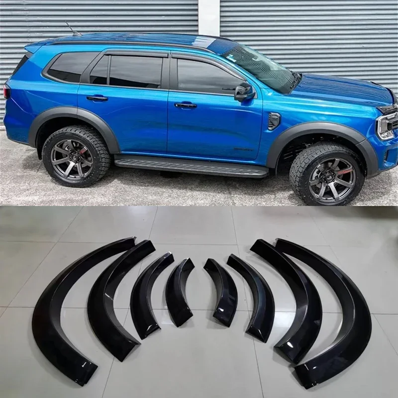 Fender Flares Wheel Arch Protector For Ford Everest 2022 2023 2024 NEXT-GEN Sport Trend Titanium 4X4 SUV Car Parts Mudguard