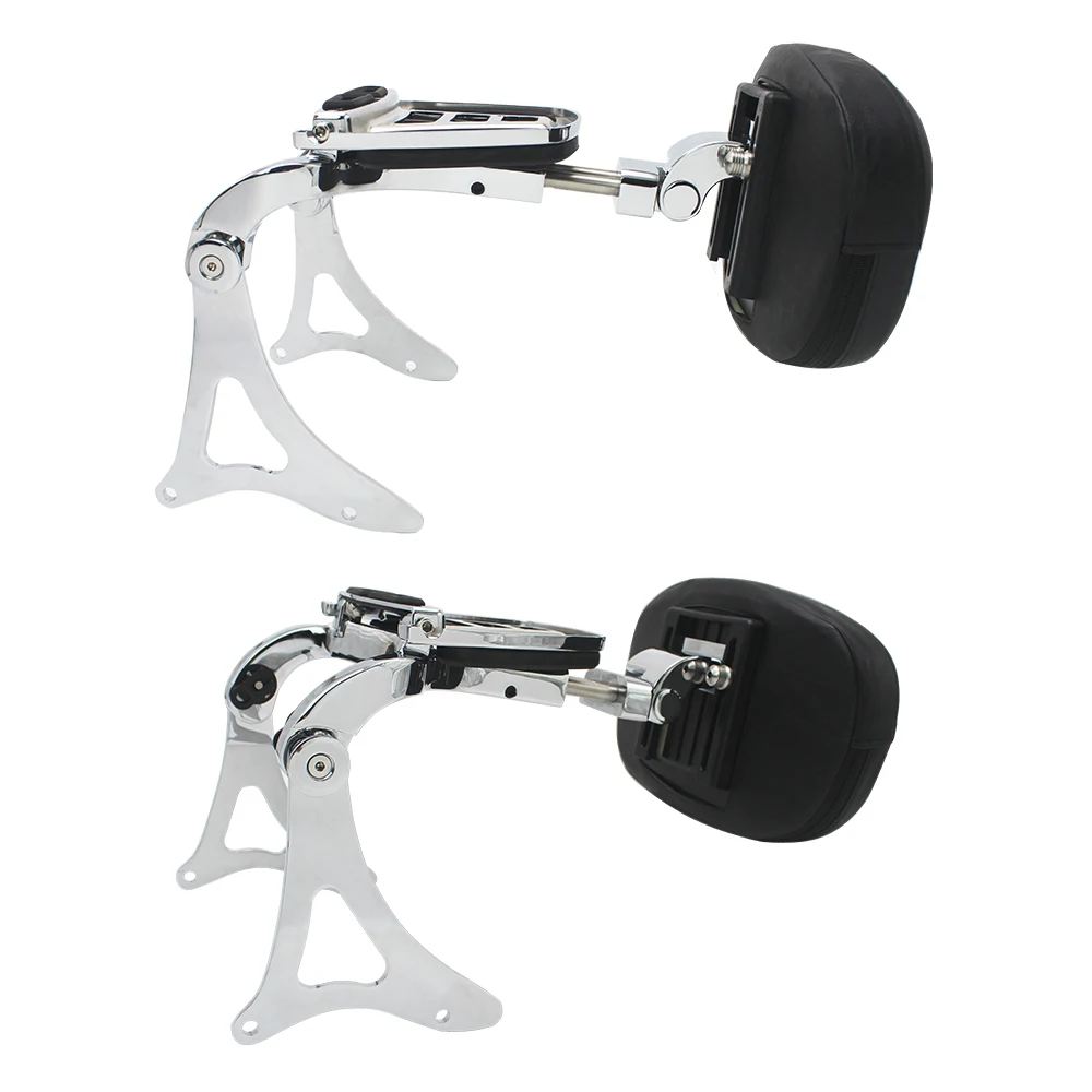 Multifunction Passenger Motorcycle Sissy Bar Backrest for Touring Street Road Electra Glide