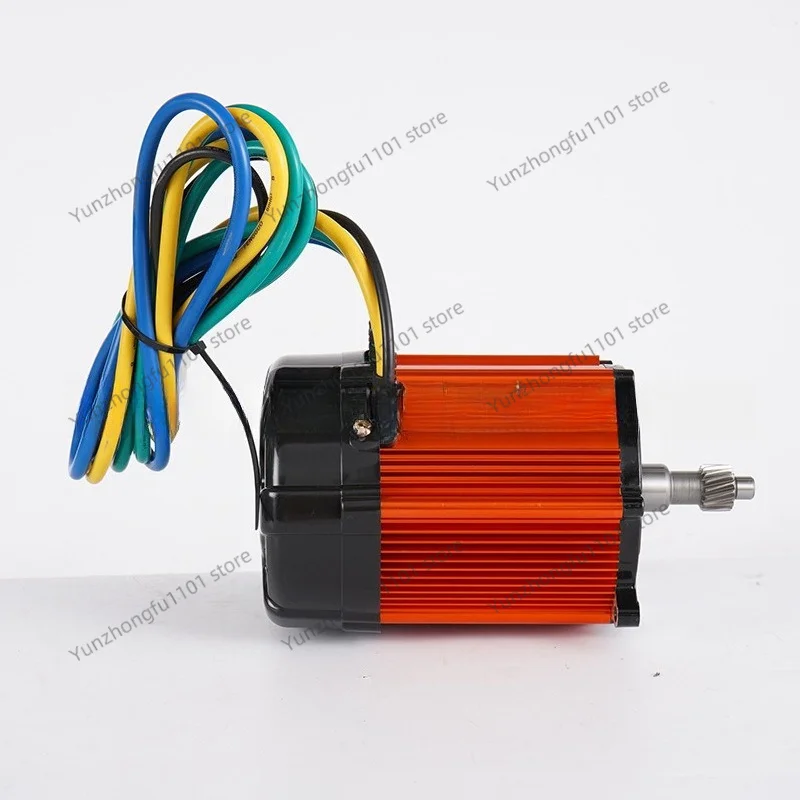 Electric Vehicle Accessories Permanent Magnet DC Brushless Tricycle Motor Accessories 48V60V72V1500W