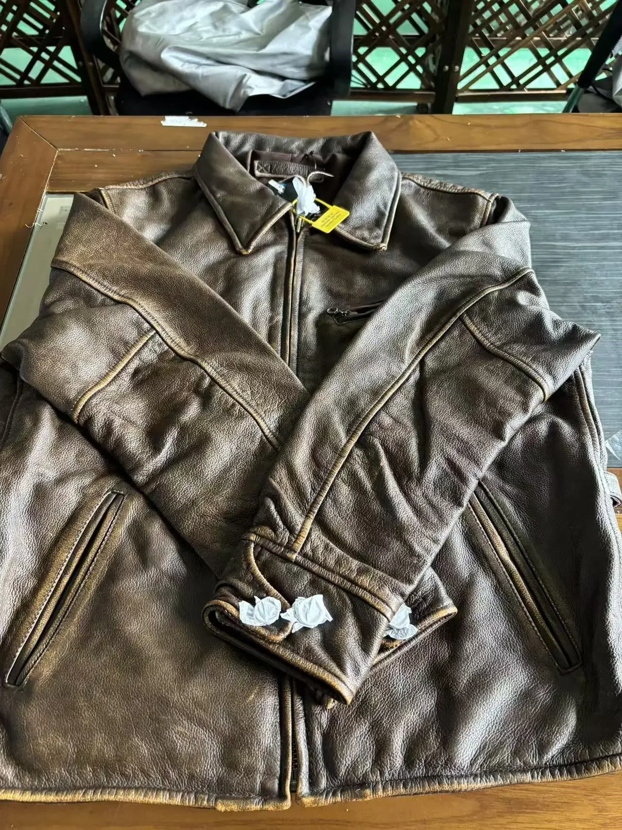 2026 New Mens Motorcycle Genuine Leather Jacket Outdoor Super Soft Leather Jacket Motorcycle Durable Clothes Size S-5XL