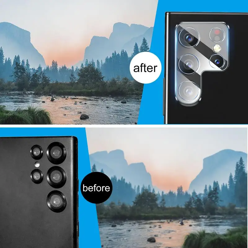 S22 Ultra Privacy Screen Protector Tempered Glass Camera Cover Camera Screen Protector For S22 Ultra 2022 Release