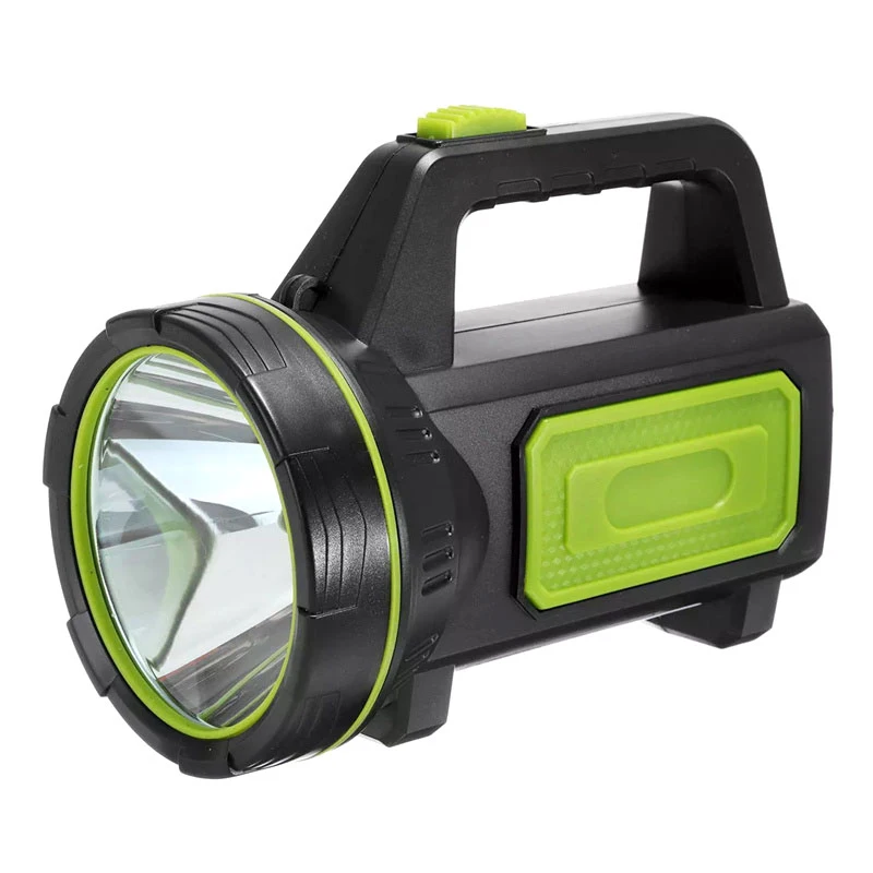 Linterna de luz LED recargable, lámpara portátil para el hogar, Camping al aire libre, Nightwalk, foco de mano