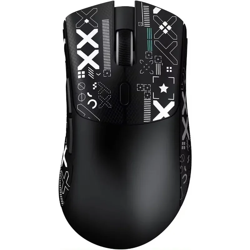 Attack Shark R1 2.4 Mouse Gaming ringan nirkabel PAW3311 Sensor optik 18K DPI Aksesori Mouse komputer