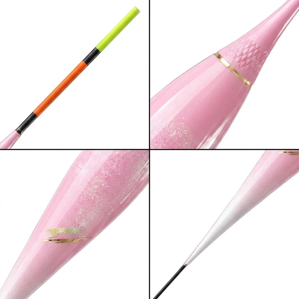 EN Glow Fishing Float for Carp for bass Night Fishing River Lake with 0.65mm Hard Tail and High-Density LED Beads