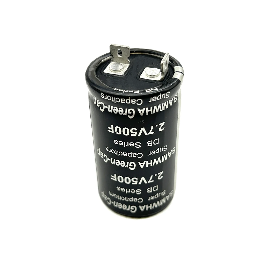 SAMWHA Green-Cap 2.7V500F 16V83F 자동차 정류기 모듈 35*62mm용 알루미늄 전자 플랫 풋 유형