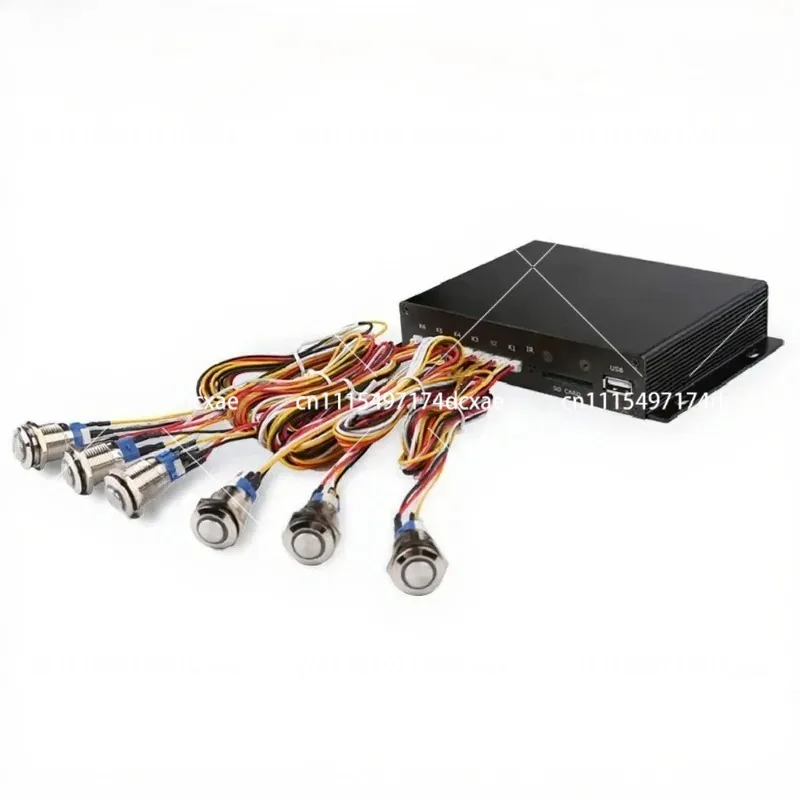 4K Output Push Button Control Digital Optical Out Media Player