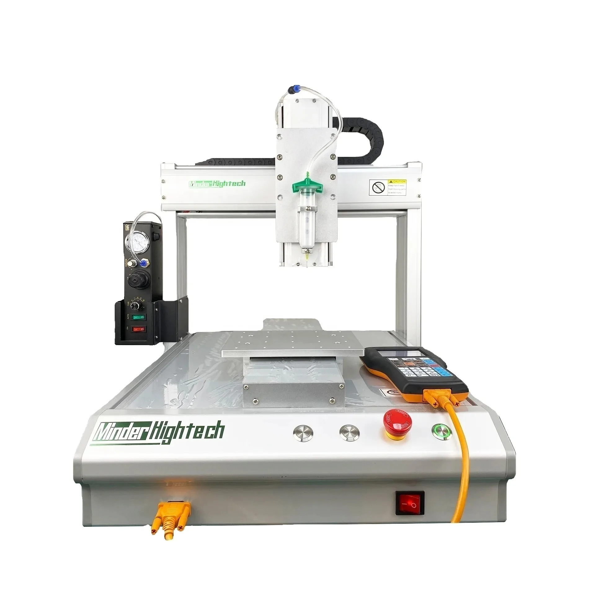 Repoxy Resin Doming Machine For Dome Sticker Label Dispenser/ Glue Fixation Machine For Battery Packs With CE Certificated