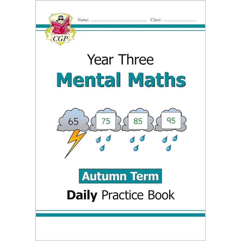 

New KS2 Mental Maths Daily Practice Book Year 3 Autumn Term CGP Books Coordination Group Publications 9781789087680 Book