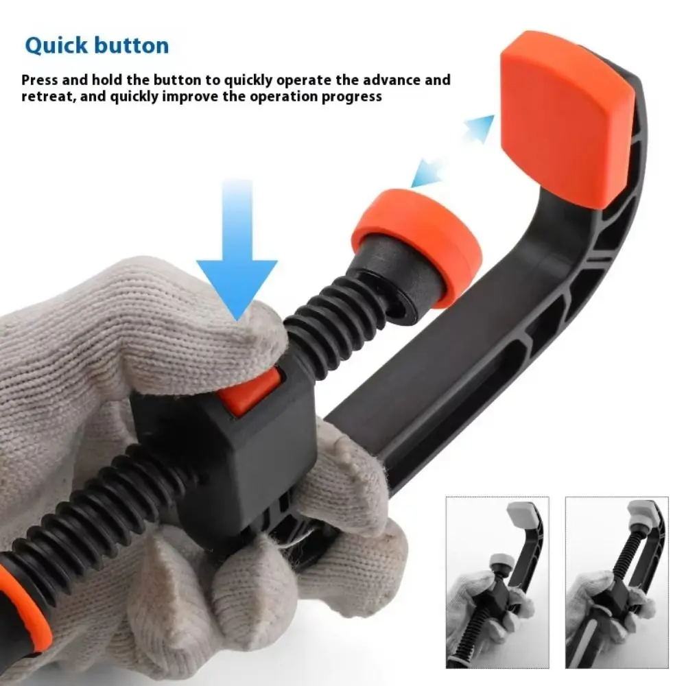 

2/3 Inch Spring Jaw Opening Clamps Heavy-duty Strong Clamping Force G Type Strong Clamp Quick Release Engineering Plastic