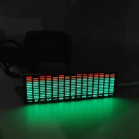 Control de voz multimodo espectro de música LED pastilla analizador de ritmo pantalla de luz indicador de nivel de Audio medidor de VU lámpara de atmósfera