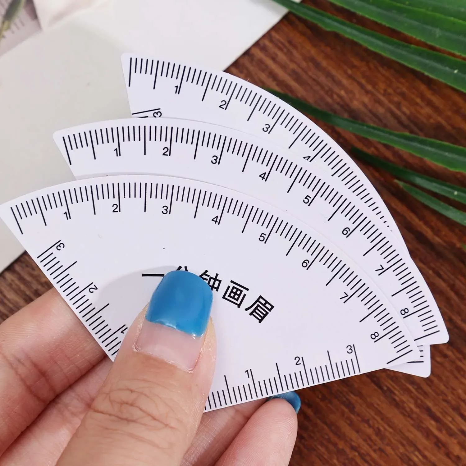 Fast Drawing Eyebrow Desgin Ruler Microblading Mapping Tools Shaping Permanent Makeup Drawing Guide Brow Ruler Tattoo Template