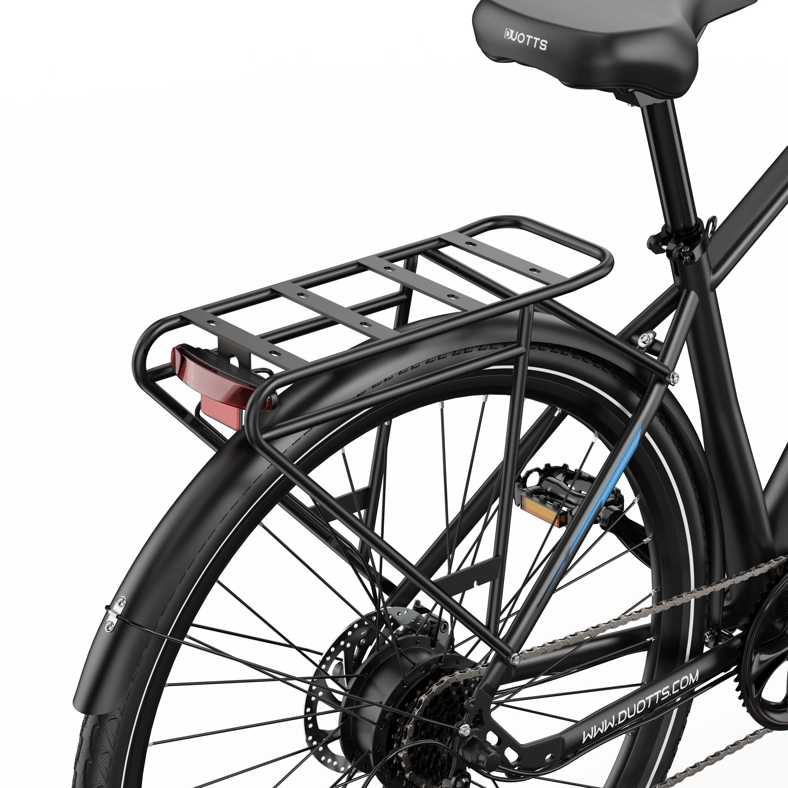 2026 Neues Duotts C29Lite Elektrofahrrad 500W Motor 48V18AH Akku 50KM/H Geschwindigkeit Urbanes Pendler-E-Bike EU-Lagerbestand