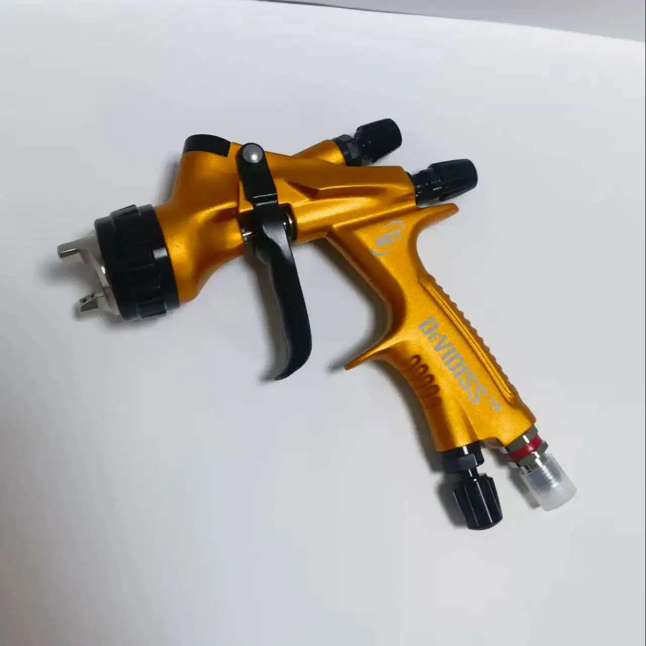 

Bestseller DEVIDISS Clear coated Digital HVLP Heavy Duty Gun 20.29 oz 1.3mm nozzle Professional spray gun, HVLP Pro Lite 1.3mm