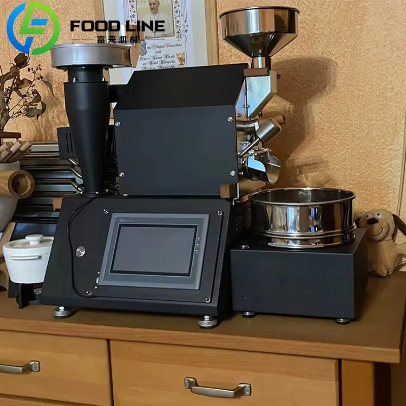 

1kg Capacity Multi Function Coffee Roaster Commercial Grade Manual Control System for Coffee Shops