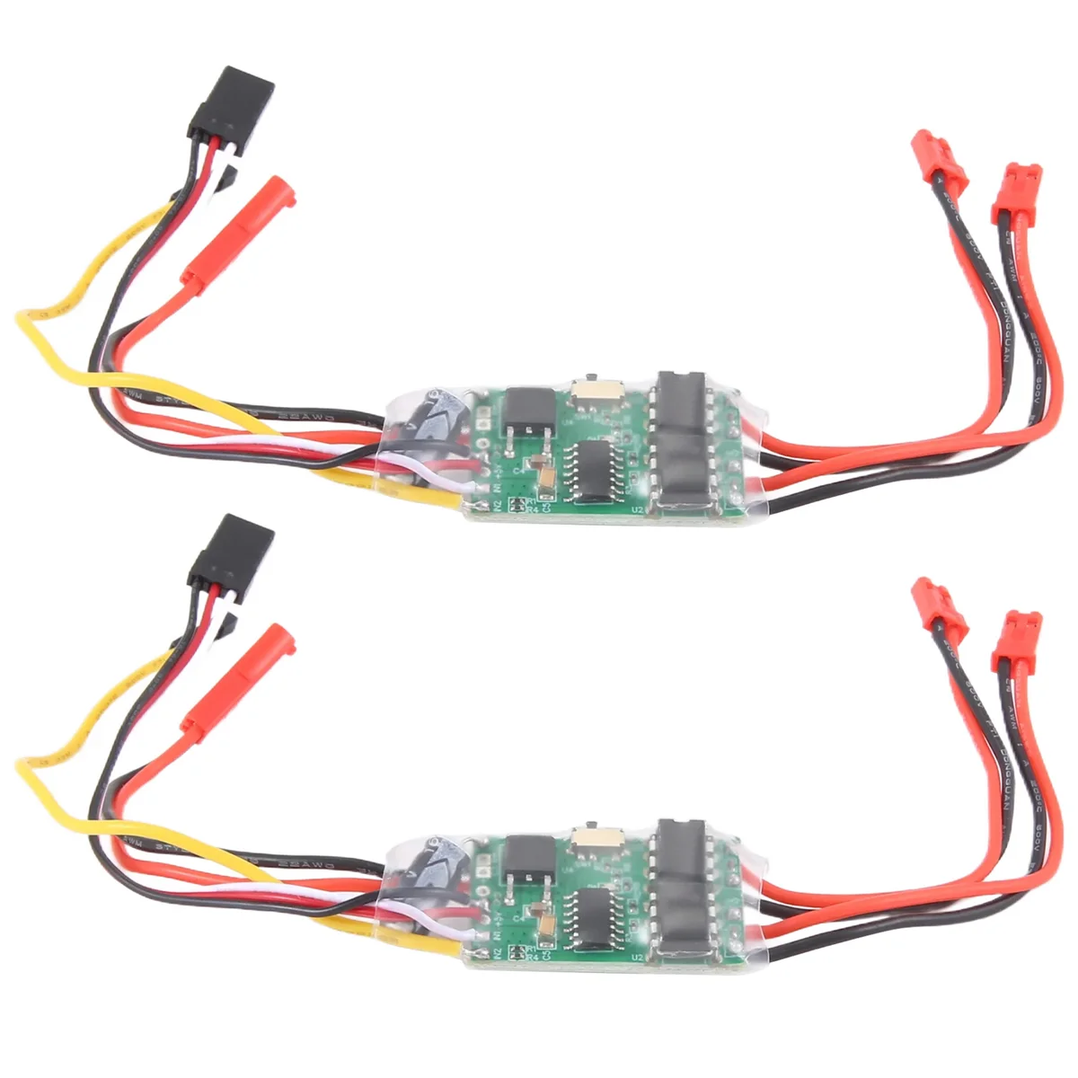 Dual Way Bidirectional Brushed Esc 2s-3s Lipo 5a Esc Speed Control for Rc Model Boat/Tank 130 180 Brushed