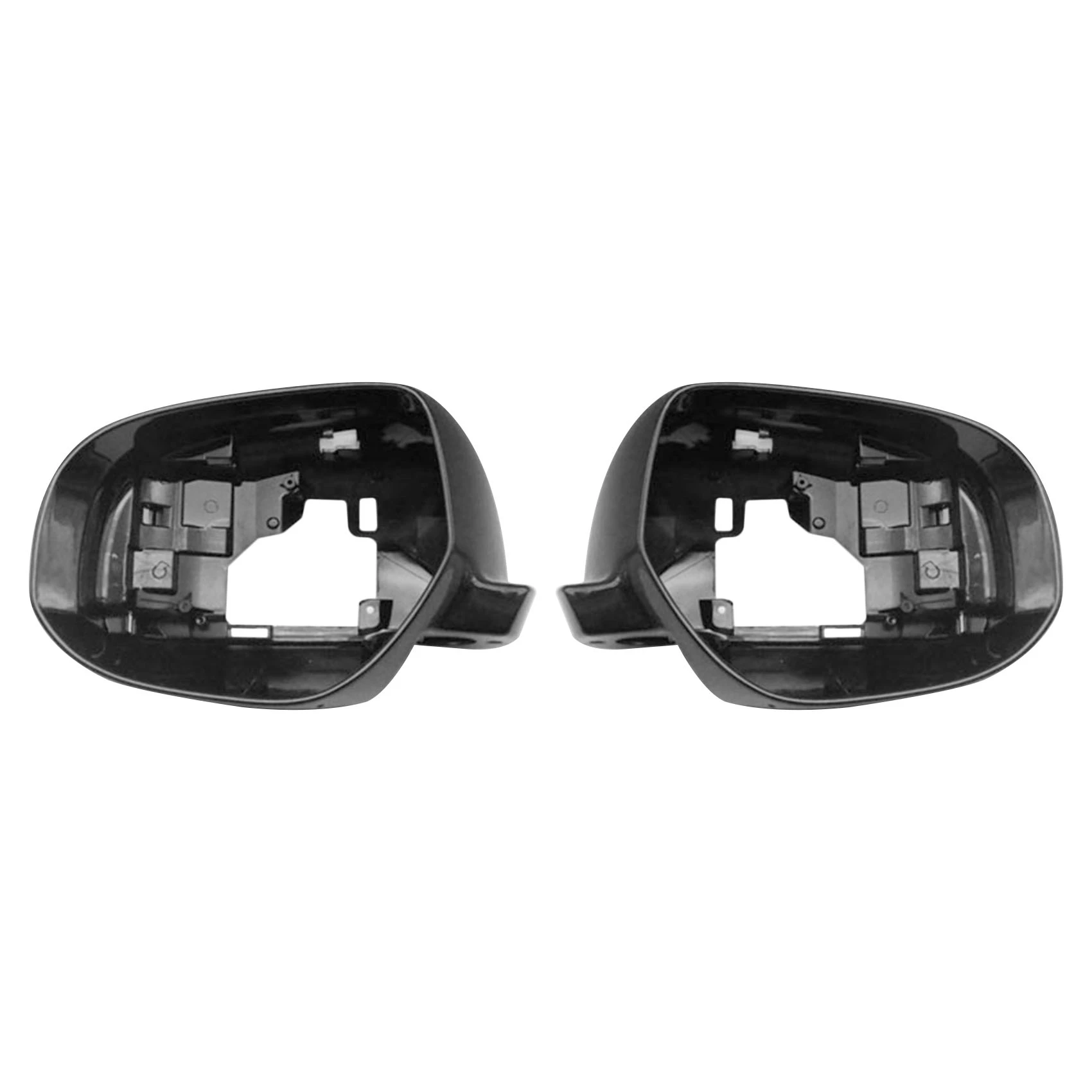 إطار مرآة الرؤية الخلفية خارج السيارة ، غطاء مرآة الرؤية الجانبية اليسرى ، غطاء غطاء محرك السيارة لميتسوبيشي Outlander-من الخلف