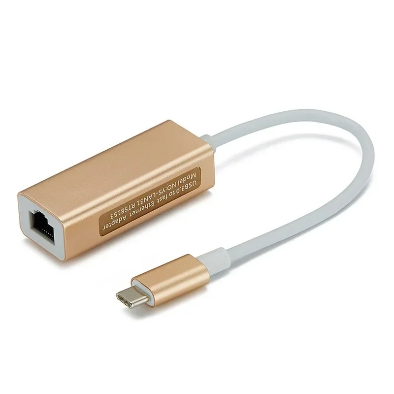 Адаптер Ethernet с USB C на RJ45, сетевой адаптер USB 3,1 типа C 1000 Мбит/с для MacBook Pro Samsung Galaxy S9/S8/Note 9 FW3