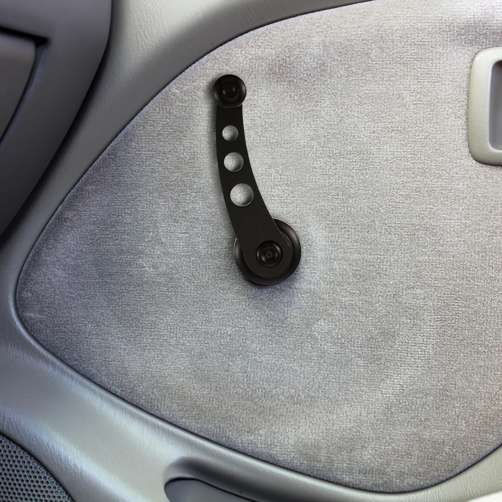 

Car Window Shake Handle Black Cranks Manual Winder Door Handles Universal Fit Aluminum Replacement Car Accessories