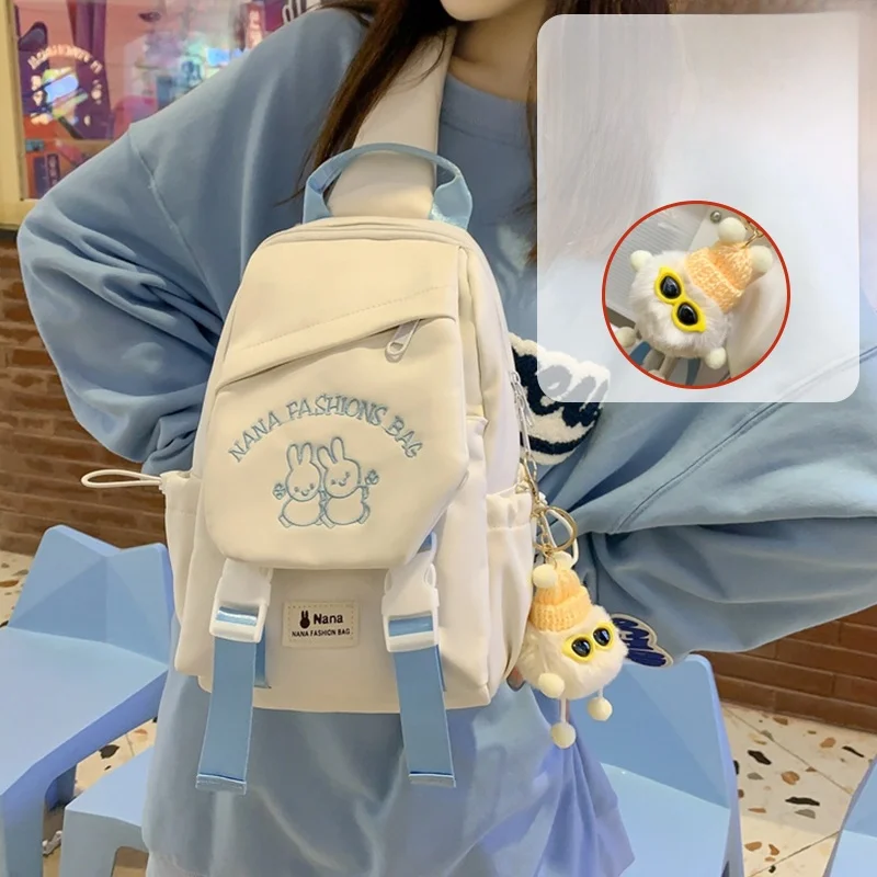 

Детская сумка через плечо для девочек, новинка 2026 года, маленькая сумка для учениц средней школы, женская сумка на плечо для прогулок