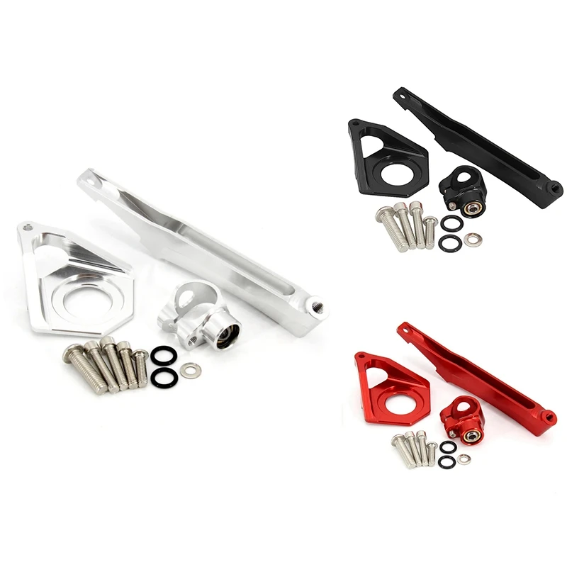 Motorcycle Steering Stabilizer Damper Mounting Bracket Kit For YAMAHA YZF-R6 YZF600 2003 2004 2005