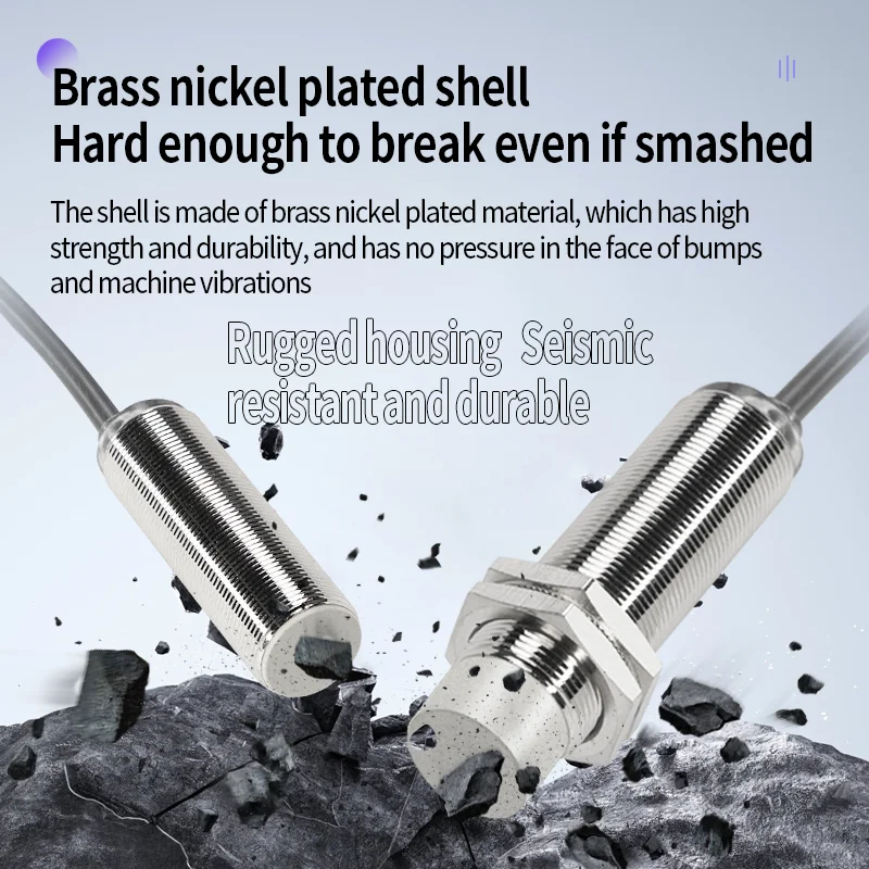 Two-wire proximity switch diameter M8 metal induction sensor NPN normally open PNP normally closed 24V DC two-wire