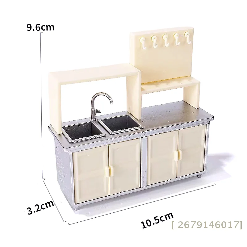 【YY26】1:12 Accesorios de Cocina en Miniatura para Casa de Muñecas, Consola, Modelo de Horno de Gas, Muebles para Muñecas, Juguete de Cocina en Miniatura