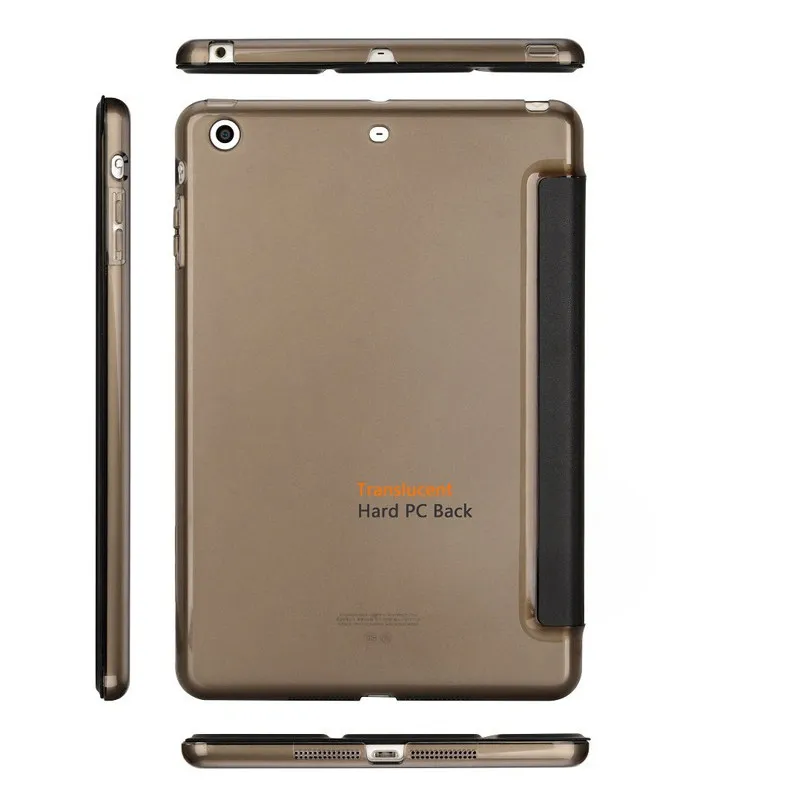 Fashion Forward PU Case for 1 2 3 Built in Magnet Auto Wake Sleep Function Slim Lightweight Protective Cover