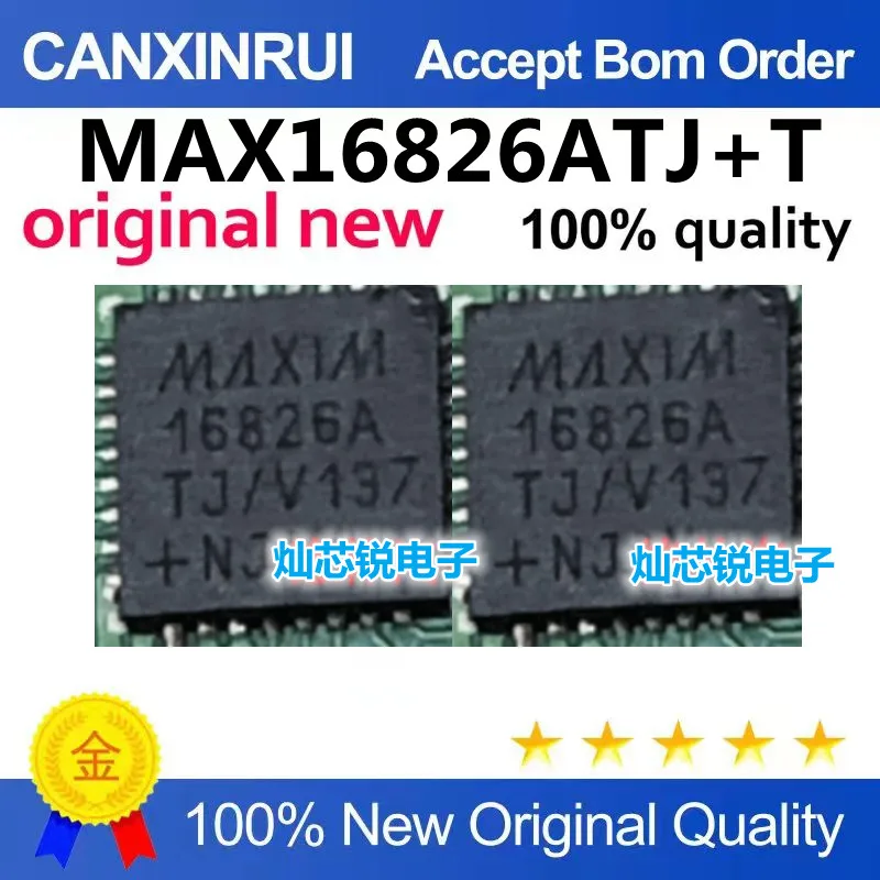 MAX16826ATJ T MAXIM TQFN-32 SEPIC Boost Topology LED Driver Regulator