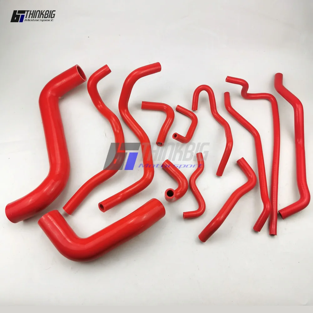 Silicone Radiator And Coolant Hose Kit For 2008-2013 Subaru Forester SH5/SH9 2.0T/2.5XT EJ20/EJ255 Turbo (13pcs)