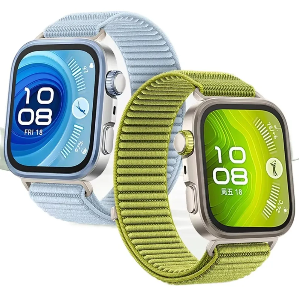 New 1:1 QuickLink Watch Strap for Watch Fit 4 Elastic Nylon Replacement Strap Replacement Loop Strap Gift