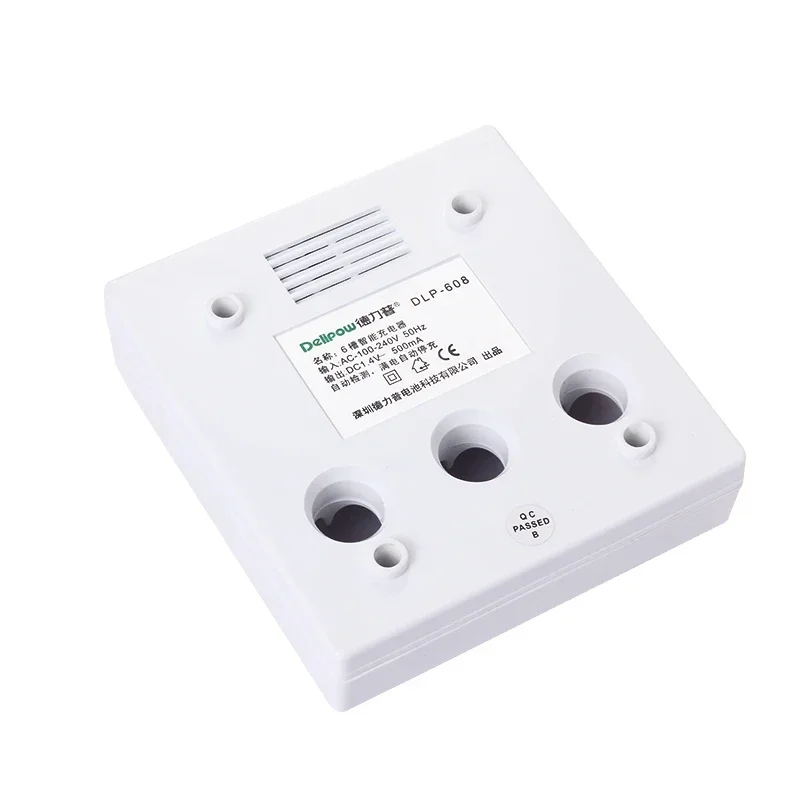 新しい Delipow バッテリー充電器 6 スロット 5 番号 7 バッテリー一般インテリジェント急速充電ターンライト機能 608 充電式 Li-io