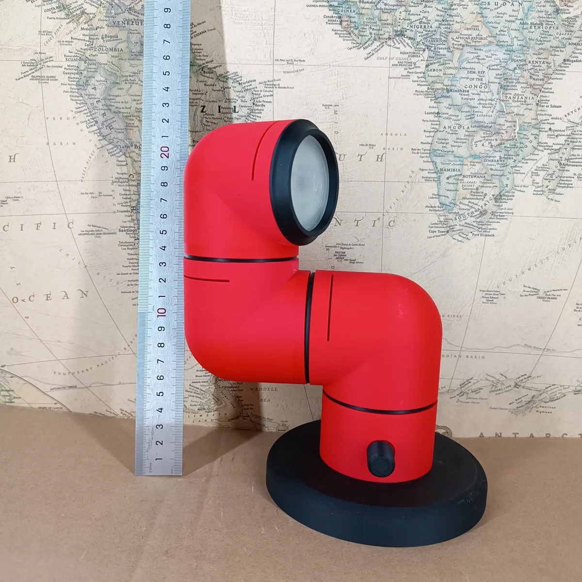 

Креативный декор для стола для комнаты, ремесленная игра, супер брат, 3D принт, креативная Ins, водопроводная труба, регулировка USB Type C, модель в подарок