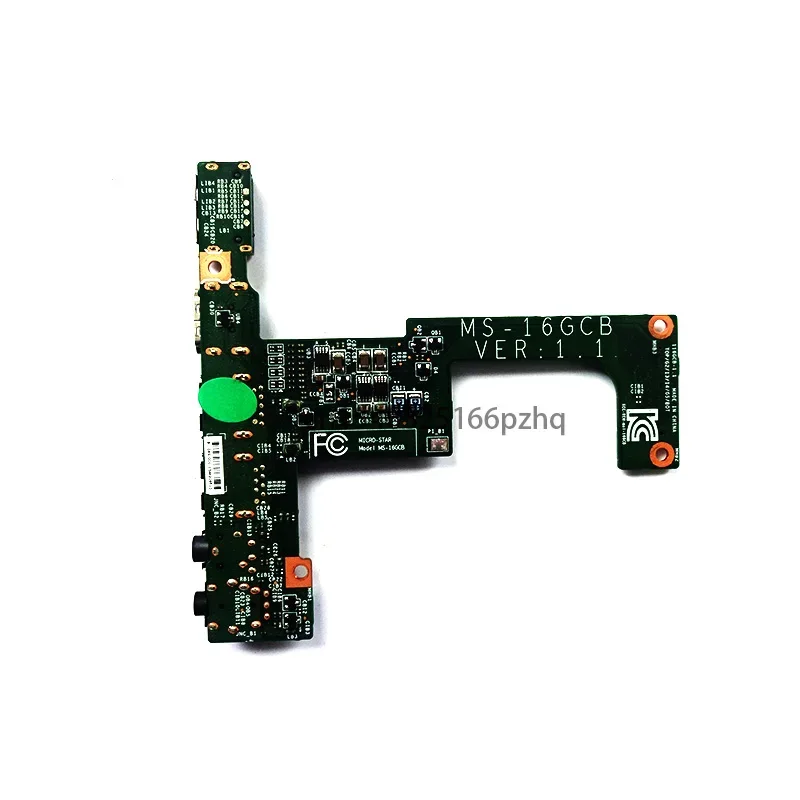 Used  FOR MSI GE60 Laptop USB AUDIO BOARD MS-16GCB MS-16GC1 MS-16GC