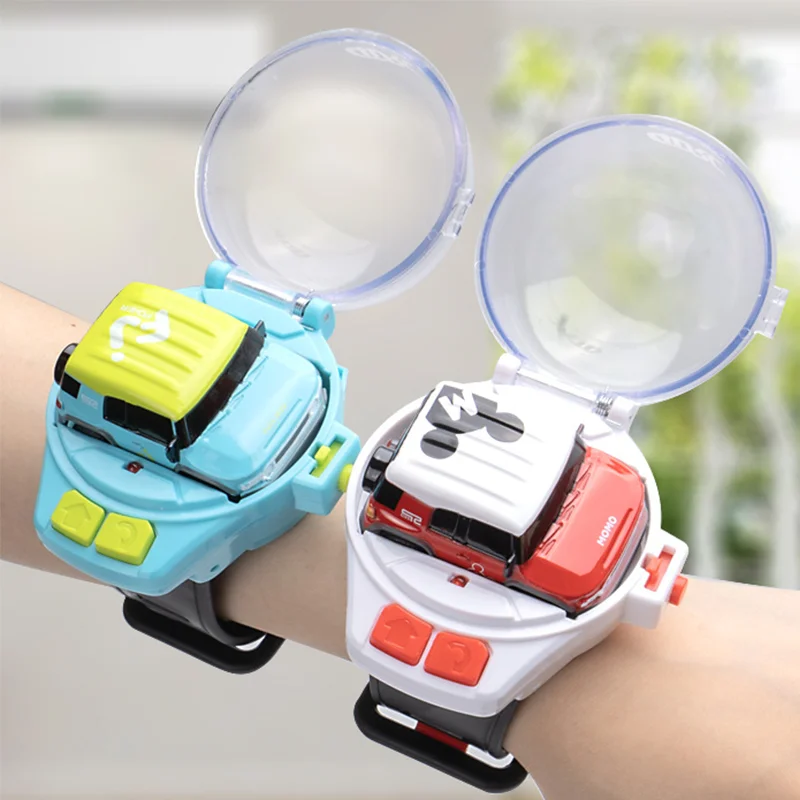 New Remote Control Car C19 Wireless Watch Car Creative Mini Alloy Racing Children Boys And Girls Electric Toy Car Birthday Gift