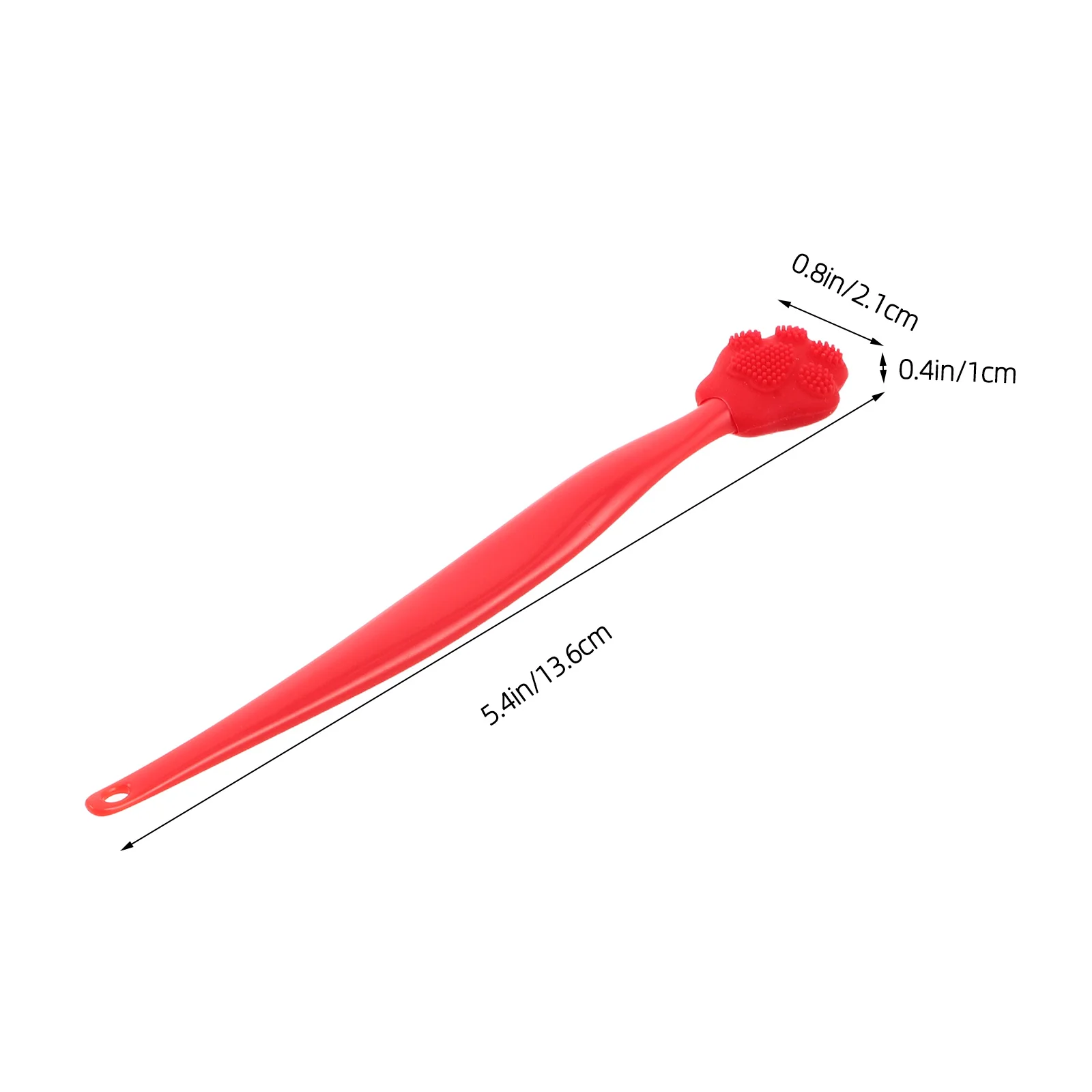 แปรงทำความสะอาดผิวหน้าซิลิโคนรูปอุ้งเท้าแมว 7 ชิ้น แบบสองด้าน สำหรับทำความสะอาดรูขุมขนบริเวณจมูก ขัดผิวอย่างอ่อนโยน