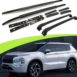 4Pcs for Mitsubishi Outlander 2022 2023 Roof Rail Racks Side Cross Bar Crossbar