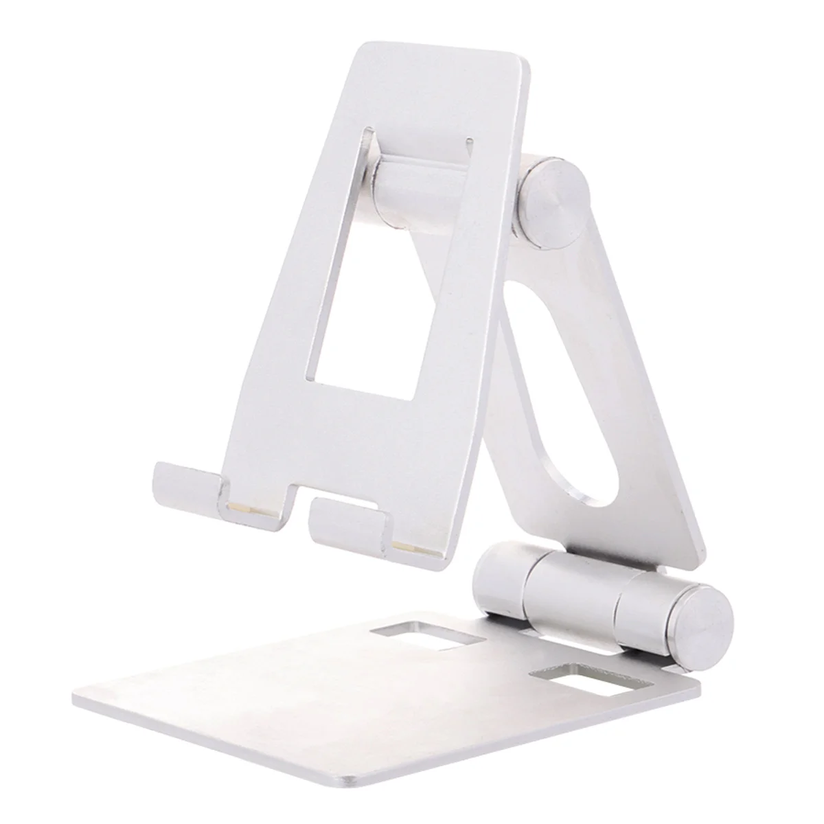 

1Pc Multifunction Tablet Phone Holder Foldable Tablet PC Support Desktop Tablet Stand Portable Phone Stand (Silver)