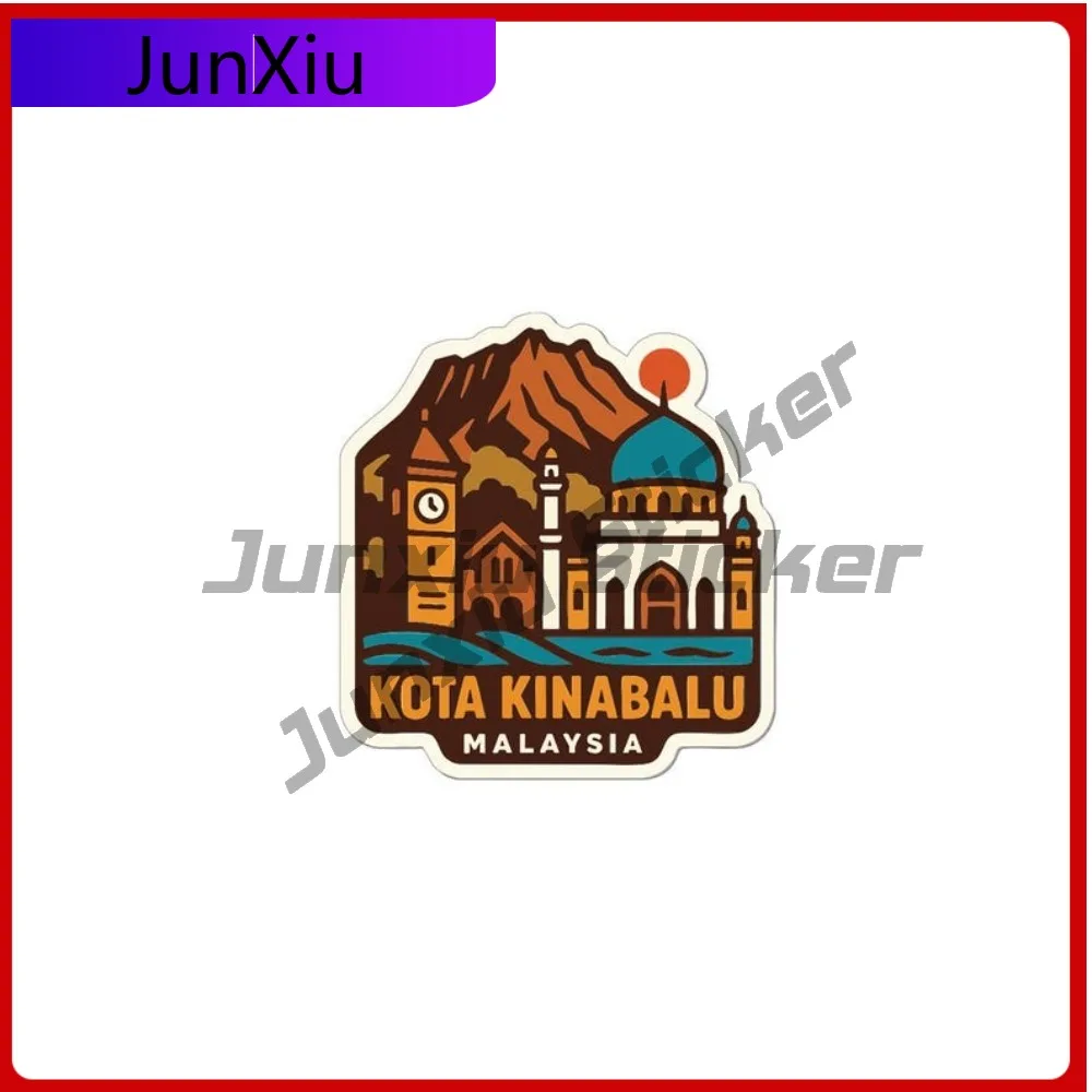 

Kota Kinabalu Malaysia City Vinyl Decal Scratch-proof Exterior Sticker Windshield Guitar Windows Sports Racing Waterproof Decals