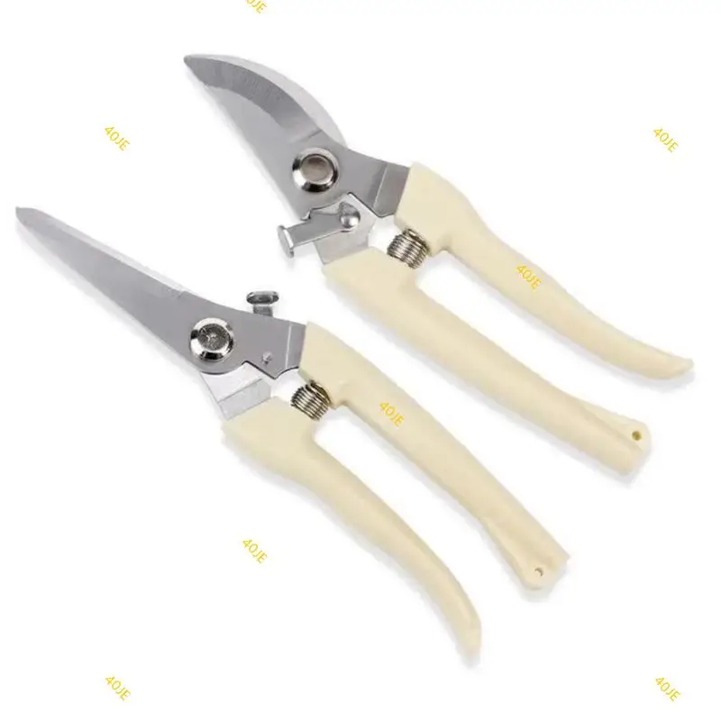

40JE Ergonomic Garden Pruning Scissors Suitable For Effortlessly Fruit Flower Harvesting Tasks Precise Trimming Shaping Tasks