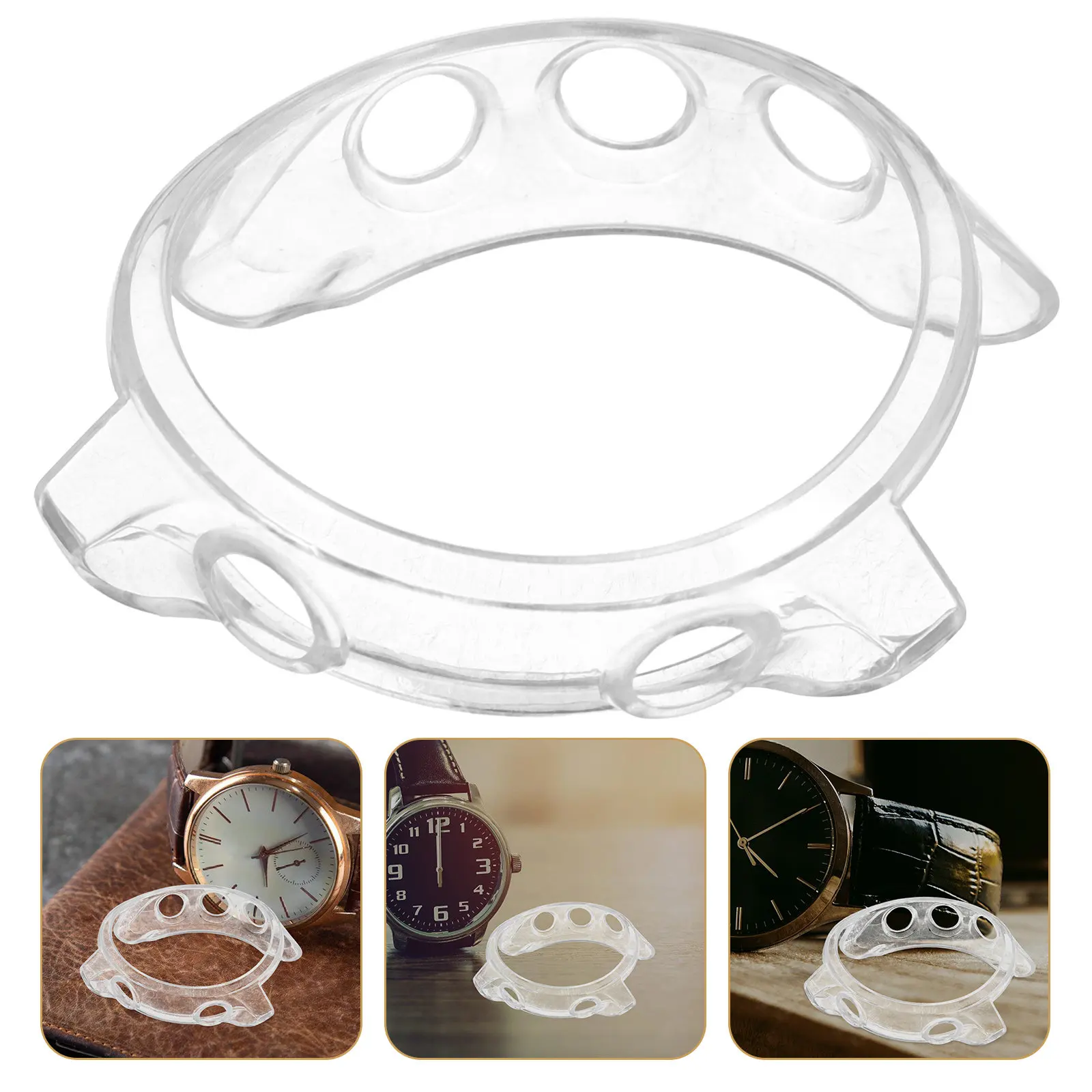 

2 шт. гальванические защитные чехлы для часов, совместимые с Forerunner 245 Music Smartwatch, прозрачные, из ТПУ