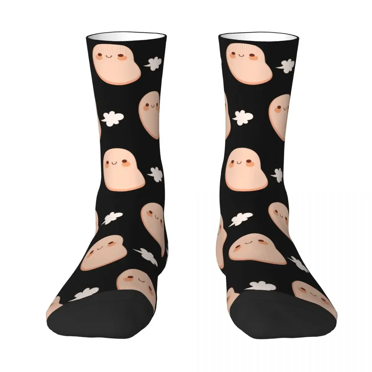 Baked Beans Farting Socks Harajuku High Quality Stockings All Season Long Socks Accessories for Unisex Birthday Present