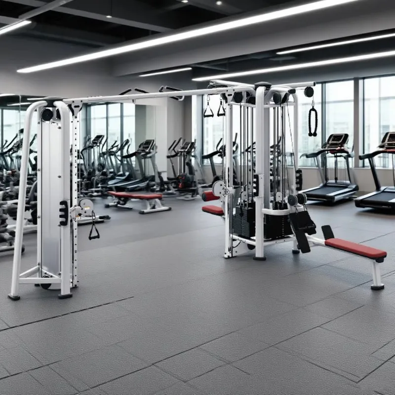 Unisex 5-Person Station Commercial Family Fitness Training Equipment Multifunctional Gym Machine for Strength Bodybuilding