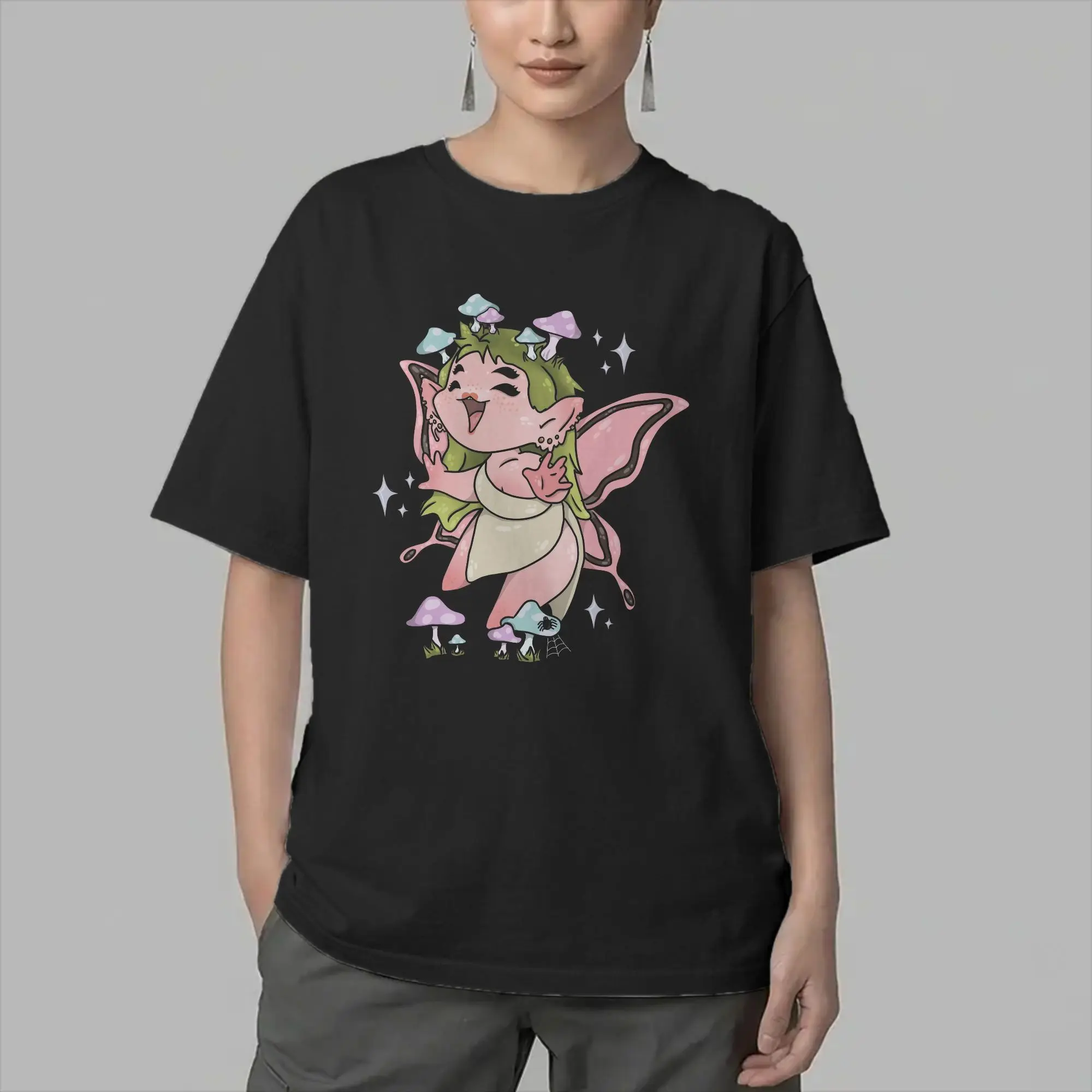 Novelty Anime Melanies Martinez Portals  T-Shirts for Men Crewneck Pure Cotton T Shirt  Short Sleeve Tee Shirt Graphic Tops