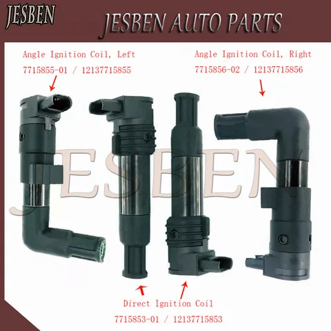 4 шт. 7715853-01 7715855-01 7715856-02 Катушка зажигания для BMW HP2 R1200GS R1200R R1200S R1200RT R12 R12T R900 2004-2014