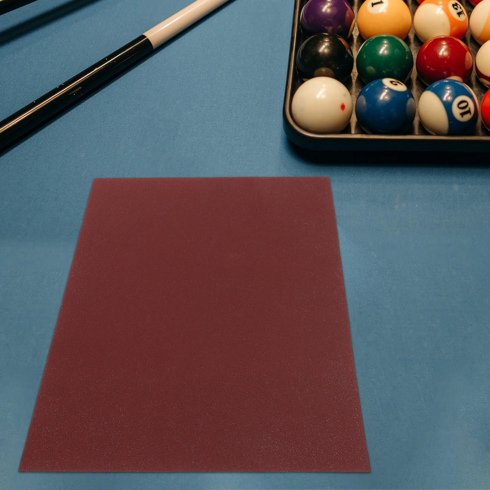 

6Pcs Billiard Cue Sandpaper Sheets Polishing Pool Stick Shaft Sanding Cleaner Accessory Tool Billiard Rod Supply