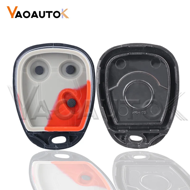 Car Remote Key Fob Shell Case For Chevrolet For Chevy For Silverado Tahoe Suburban For GMC Replacement 3Buttons LHJ011 2003-2006