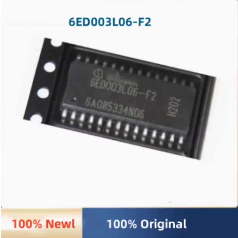 5PCS 6ED003L06-F2  600V 3-Phase Gate Driver IC IGBT MOSFET PG-DSO-28 Industrial Grade